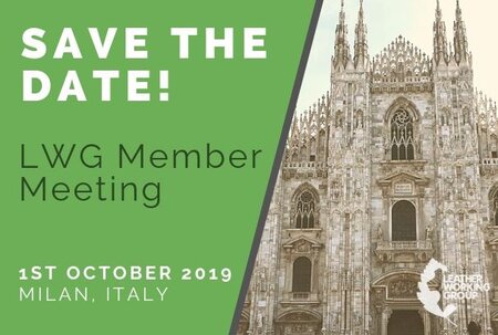 Save the Date: LWG Member Meeting in Milan