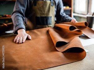 Leather workbench